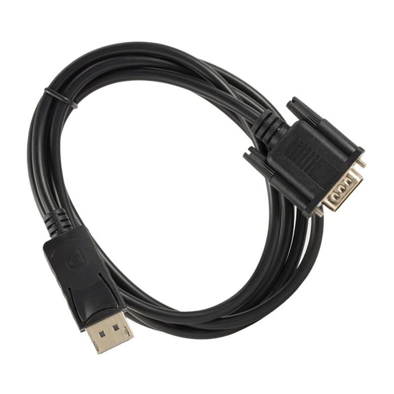 Tehaux DisplayPort to VGA Adapter Cable Male to Male 6 Feet High Performance Monitor Converter - Image 1